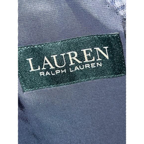 Lauren Ralph Lauren Men’s 48R Blue Plaid Blazer Sport Coat Polyester Viscose - Picture 8 of 14